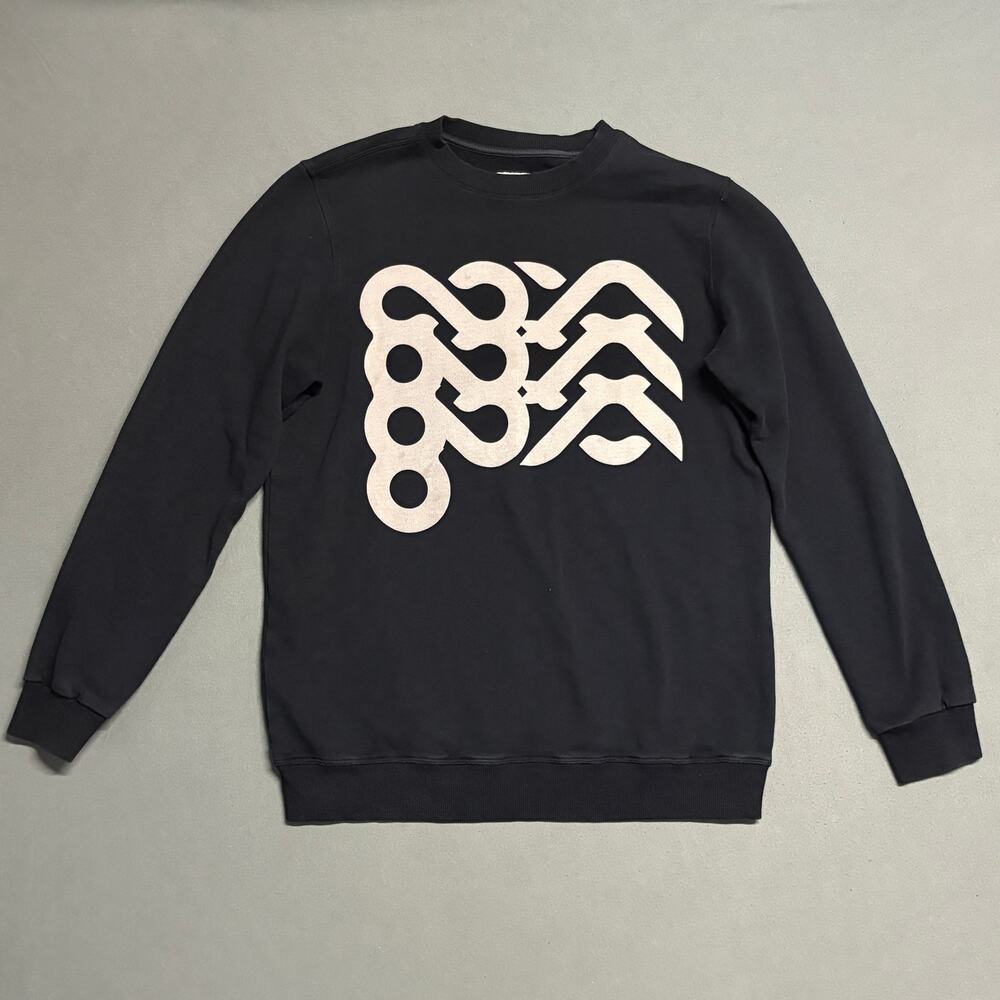 Goya Team‎ Hundred Percent Cotton Sweatshirt Black M Made in Portugal